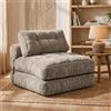 Fabulcozy Divano Letto Pieghevole 4 in 1 - Poltrona, Poltrona Convertibile, Divano Letto 1 Posto, Ideale per Piccolo Spazio, Soggiorno o Camera da Letto