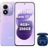 XIAOMI Redmi Note 17 5G 6+256GB, Viola, Cuffie Blu incluse