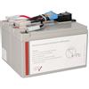 Akkuman.de Akkutechnik vom Fachmann RBC48 - Batteria plug'n'Play per APC Smart UPS 750 + HP/IBM/Fujitsu UPS, 11279