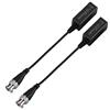 Niiyen Balun Video passivo, trasmettitore transceiver balun Video HD BNC passivo, 1 Paio HD CVI/AHD/TVI trasmettitore Adattatore ricetrasmettitore passivo Video balun CCTV UTP BNC Cat5