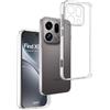 REY Cover in Gel TPU Trasparente per Oppo Find X9 PRO, Ultra Sottile 0,33 mm, Morbido Flessibile, Custodia Silicone