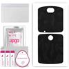 apgo BACK SKIN Film Pellicola protettiva Protezione Posteriore per Motorola Razr 5G, skin sticker film foil vinyl Camo Nero