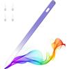 MoKo Penna per iPad(A16) 11a 10a 9a Gen,Ricarica Rapida USB-C,GdBiancoViola