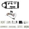 PLMLTZGZGQ Pannello stereo del cruscotto Per Toyota Per Yaris Per Vitz P130 2012-2017 Radio Fascias Telaio 9 Pollice Stereo Pannello Fascio Cablaggio Cavo Alimentazione Adattatore(Frame cable canbus-3)