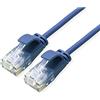 ROLINE UTP DataCenter - Cavo patch Cat.6A (classe EA), LSOH, sottile, 0,5 m, colore: Blu