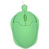 LANCHEN Mouse Ottico con Cavo Portatile a Forma di Tartaruga Verde 1200 DPI per Viaggi d'Affari, Ufficio, casa, Scuola, Regalo