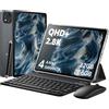 KINGRID Tablet Android 16 da 11,5 Pollici con Bundle Tastiera, Display BOE 2.8K