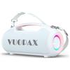 VUOPAX Cassa Bluetooth Portatile, (200W MAX) 120W Potente Altoparlante Wireless