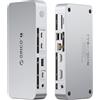ORICO Thunderbolt 4 Dock 12 in 1 40 Gbps, 85 W + 15 W PD ricarica, doppia 4K/singola 8K, 4 USB, Gigabit Ethernet, SD/TF, AUX, certificato Thunderbolt per M4 MacBook Air & Pro