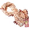 SCOTCH R'BELLE Sciarpa Donna OS Arancione Motivo Leggero Casual Ragazze