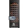 Haier HWS58GGH1 condizionatore per vino 50 SERIE 3 / Numero di bottiglie max. 58/1 zona/WiFi & hon-app/compressore a bassa vibrazione/porta in vetro impermeabile / 10 ripiani in legno/illuminazione a