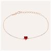 Stroili Bracciale Silver Rainbow Argento Rosa Cubic Zirconia