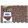 Durable Resistente tessuto Corporation dura-rug 400 Heavy Duty tire tappetino, per esterni e anticamera, naturale, Tessuto, Natural, 20 Inches x 30 Inches