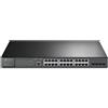 TP-Link Switch JetStream SG3428MP PoE+ a 24 porte, montabile su rack, SFP, gestito di livello 2