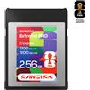 SanDisk SDCFE-256G-GF4NN, 256 GB, CFexpress Tipo B, 1700 MB/s, 1200 MB/s, resistente agli schizzi, nero, argento