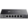 TP-Link Switch Gigabit PoE+ a 6 porte - Senza ventola, gestito via cloud, 65 W