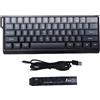 Gistuch Tastiera da gaming cablata con 61 tasti, illuminazione RGB al 60%, compatta e dotata di tracolla per laptop