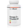 GymBeam Omega 3 + Vitamin D3 126 g