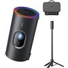 JMGO Pacchetto PicoPlay+ (Full HD, 1.2:1), Proiettore, Nero