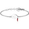 Brosway Bracciale Donna, Bracciale Rigido in Acciaio con Simbolo Coccinella | Collezione Chakra - BHK314