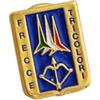 miss divisa FRECCE TRICOLORI mini spilla - Pin in Metallo Smaltato Oro cm 1,5