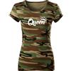 DRAGOWA maglietta da donna queen 150 g/m², mimetica,