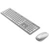 Asus Kit tastiera e mouse Asus W5000 wireless Bianco [90XB0430-BKM3B0]