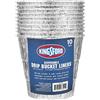 Kingsford - Secchiello USA e Getta, 10 Pezzi, in Alluminio, per Barbecue e Grill, Facile da Pulire, Adatto alla Maggior Parte dei secchi Standard