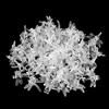 BuyWeek Clip di Supporto Clip per Orchidee, 100 Pezzi 3,8 x 3 cm Forma a Libellula Plastica con Stelo per Giardino Piante (Trasparente)