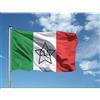 AL PRODUCTION Bandiera Comitato di Liberazione Nazionale CNL 200x300 cm in Poliestere Nautico Ignifugo 115 g/mq per Uso Interno ed Esterno con Finiture Professionali, Doppie Cuciture, Corda e Guaina