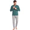 o-day De Fonseca Pigiama Uomo Cotone Lungo Leggero Maniche Lunghe Pantalone