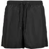 Build your Brand Pantaloncini da Bagno da Uomo in Materiale Riciclato, Nero, XL