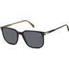 Beckham Occhiali da Sole DAVID BECKHAM DB 1141/S 05K BLACK STRIPED BROWN 55/18/150 Uomo