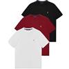 Polo Club Confezione da 2 e 3 Magliette Uomo Manica Corta - Maglietta Cotone 100% - T-Shirt for Men
