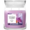 YANKEE CANDLE Candela Giara Media Signature Wild Orchid
