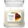 YANKEE CANDLE Candela Giara Media Signature Vanilla Creme Brulee