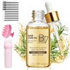 JOKILY Olio di rosmarino per capelli, olio di rosmarino per la crescita dei capelli, olio di rosmarino puro naturale, nutre il cuoio capelluto, stimola la crescita dei capelli, migliora la circolazione