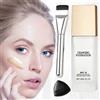 BAOSROY Mira Glow Fondotinta Pelli Mature,Fondotinta Cambia Colore,SPF15 Fondotinta Cambia Colore Impeccabil,Fondotinta Cambia Colores,Fondazione per Trucco che Cambia Colore,Con strumenti di trucco