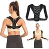 OUDQFCJ Correttore Postura Uomo, Fascia Traspirante Regolabile, Donna Con Spallacci, Corsetto Dorso Lombare, Per Correggere La Postura E Alleviare I Dolori Al Collo, Alla Nuca E Alle Spalle (68-91 cm)