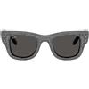 Ray-Ban Occhiali da Sole Ray-Ban Asap Rocky Wayfarer Puffer RB4940BP 686587