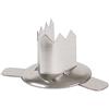 folia 997 - Candela tuellen Non Arrotolato, 25 Pezzi, Argento