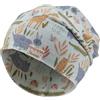 Sterntaler Beanie Safaritiere - Berretto per Bambini in Jersey con Stampa Allover Safari - Unisex Protezione UV 50 + Beanie - Variabile Portatile - Baby e Bambini, Verde Ghiaccio, 55