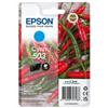 Epson C13T09Q24010 503 peperoncino Cartuccia d'inchiostro originale ciano 165 copie 3,3ml