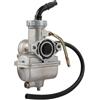 HDHCSCAGH Carburatore Moto Power Jet Carb Carburatore Moto PZ20 Da 20 Mm Per Motore A 4 Tempi 50CC 70CC 90CC 110CC 125CC Con Filtro Carburante Dell'aria(PZ20)