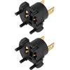 EMSea 2 adattatori per lampadine H7 34175-33E50, compatibili con Suzuki GSX-R600 2001