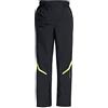 Dane Byge XPR-Tex Pantaloni da pioggia da moto, nero/giallo, L