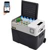 VEVOR Mini Frigorifero Portatile per Auto 30L, con Schermo LCD Digitale, 220 V Mini Frigorifero Congelatore, Congelatore per Frigorifero Portatile da -20 a 20 Gradi C
