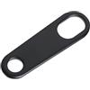 Dumhuts Supporto per Campanella Moto Nero in Acciaio Inox, Fissaggio Portafortuna Campana Guardian Bell per Motociclisti, Biker e Triker, Compatibile con Tutte le Moto e Trike, Design Elegante e Resistente