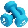 BILDER - Coppia Manubri Palestra 4kg, Forma Esagonale e Superficie Antiscivolo, Set Pesi Palestra per Allenamento a Bassa Intensità ed Esercizi di Tonificazione, Pesetti con Rivestimento in Neoprene