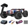 Arrma KRATON 6S V6 1/8 4X4 BLX Brushless Blu/Rosso - Monster Truck Elettrico ...